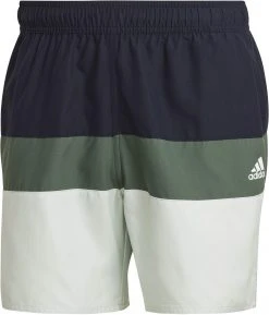 Adidas Block CLX Short Length Shorts Men, bleu/gris