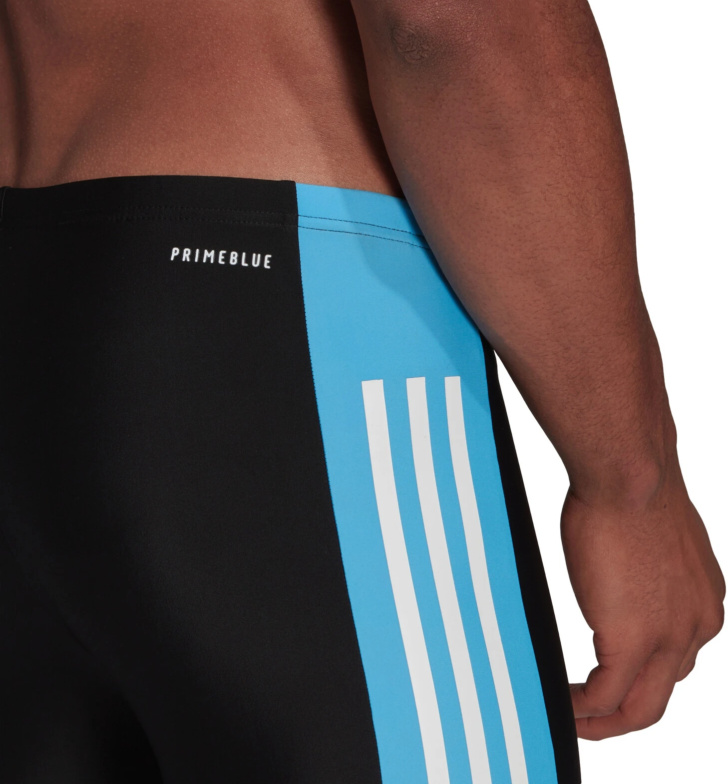 Adidas Fit Three-Second Jammer Men, noir/bleu – Image 6