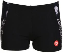 Arena Crazy Placement Shorts Boys, noir/Multicolore