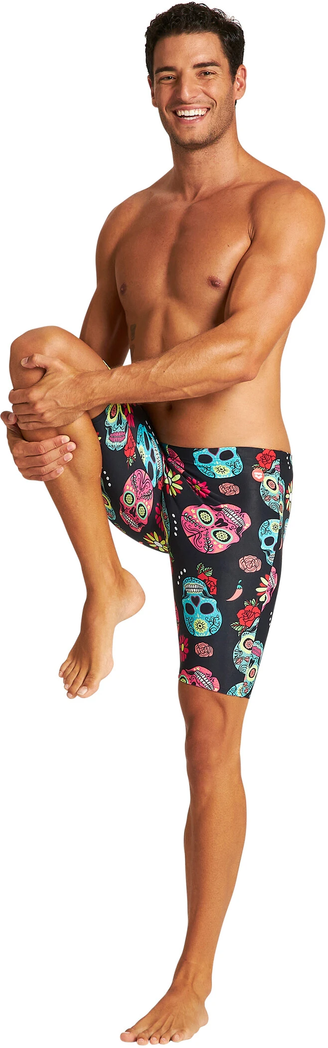 Arena Crazy Skulls Carnival Jammer Men, noir/Multicolore – Image 5