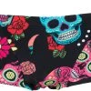 Arena Crazy Skulls Carnival Low Waist Shorts Men, noir/Multicolore