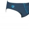 Arena Essentials Slip de bain Homme, bleu/blanc