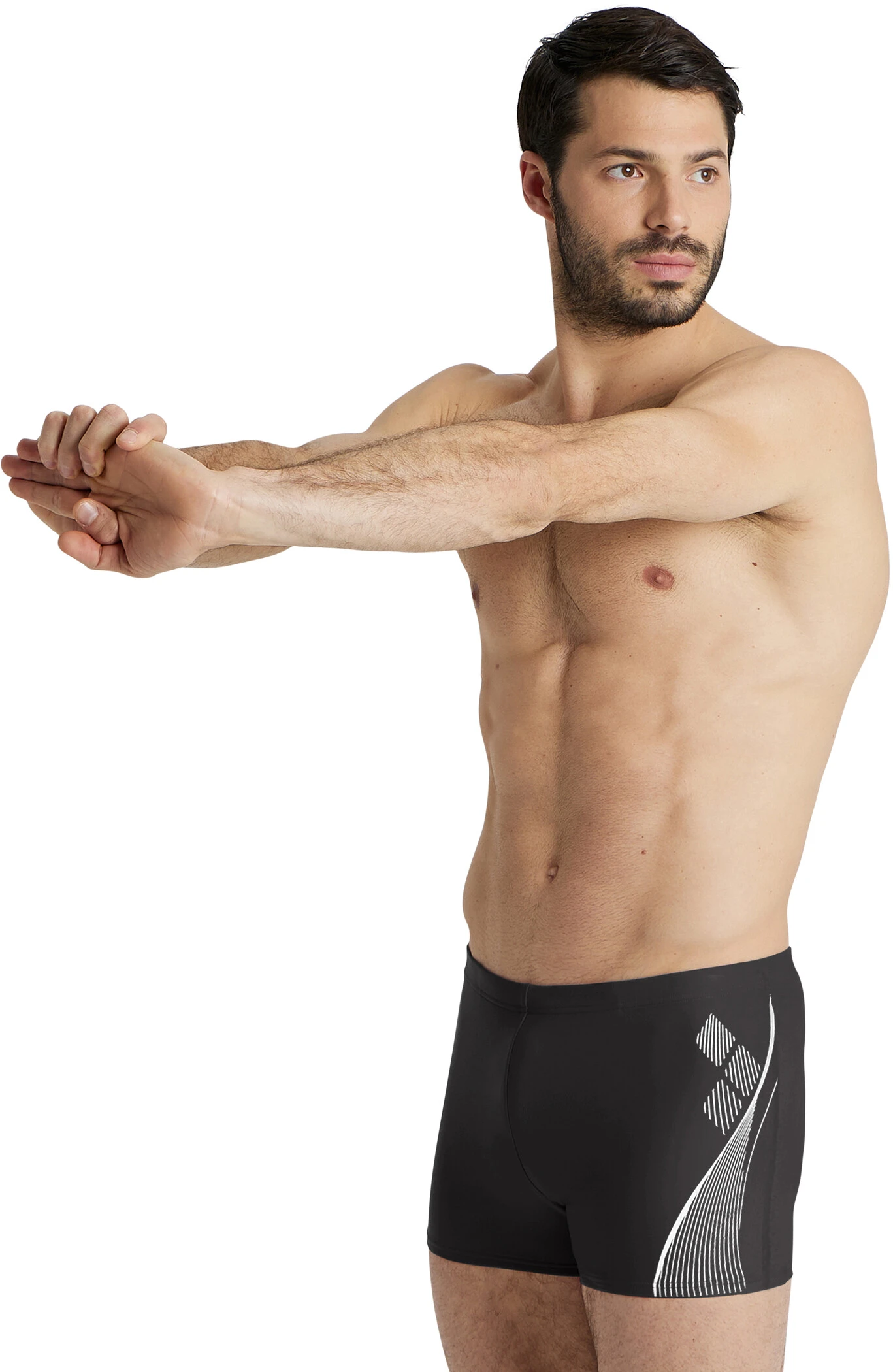 Arena Graphic Shorts Men, noir – Image 3