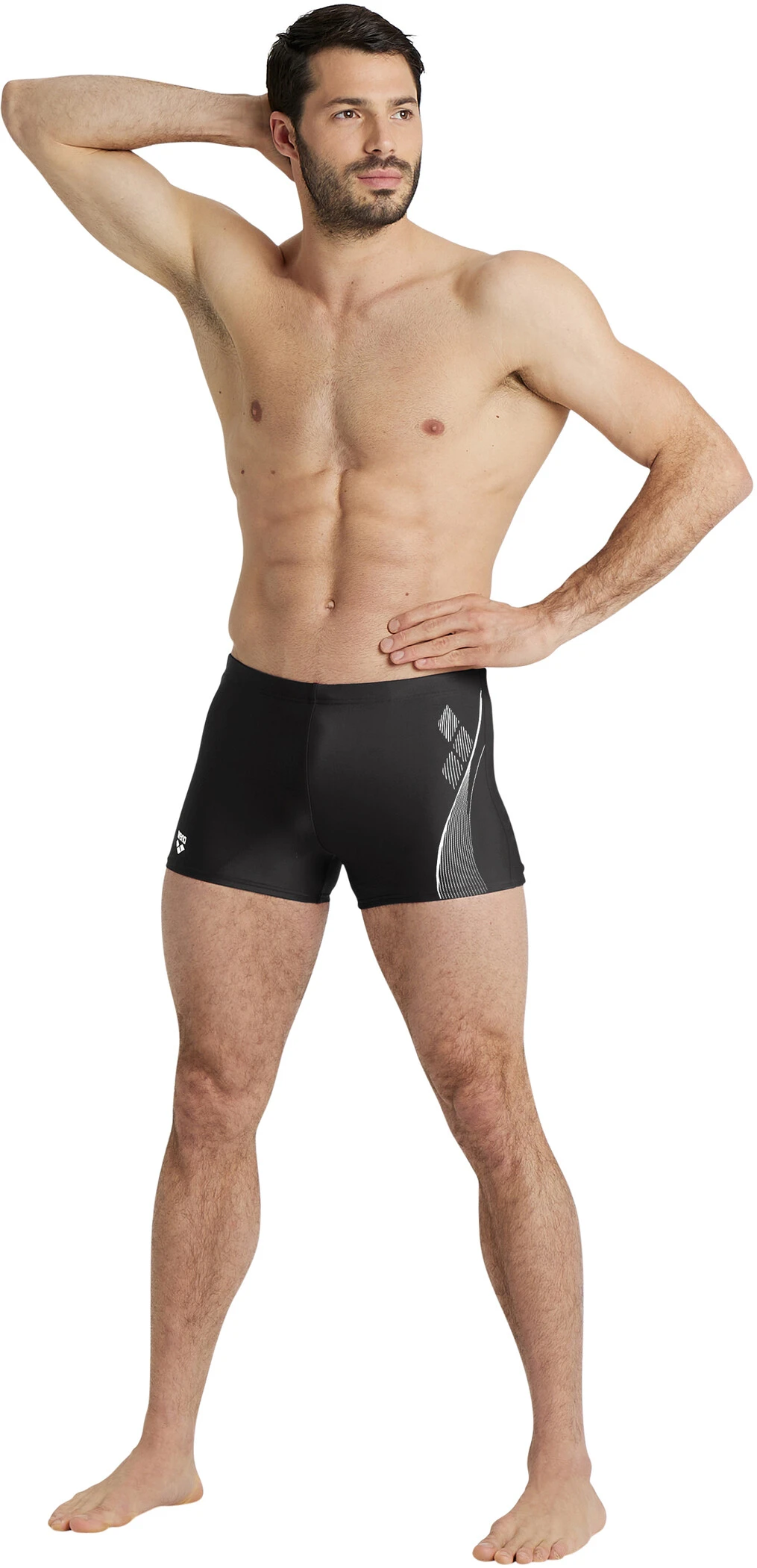 Arena Graphic Shorts Men, noir – Image 5