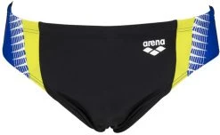 Arena Threefold Briefs Men, noir/Multicolore
