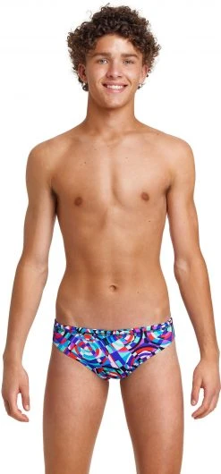 Funky Trunks Classic Briefs Boys, Multicolore