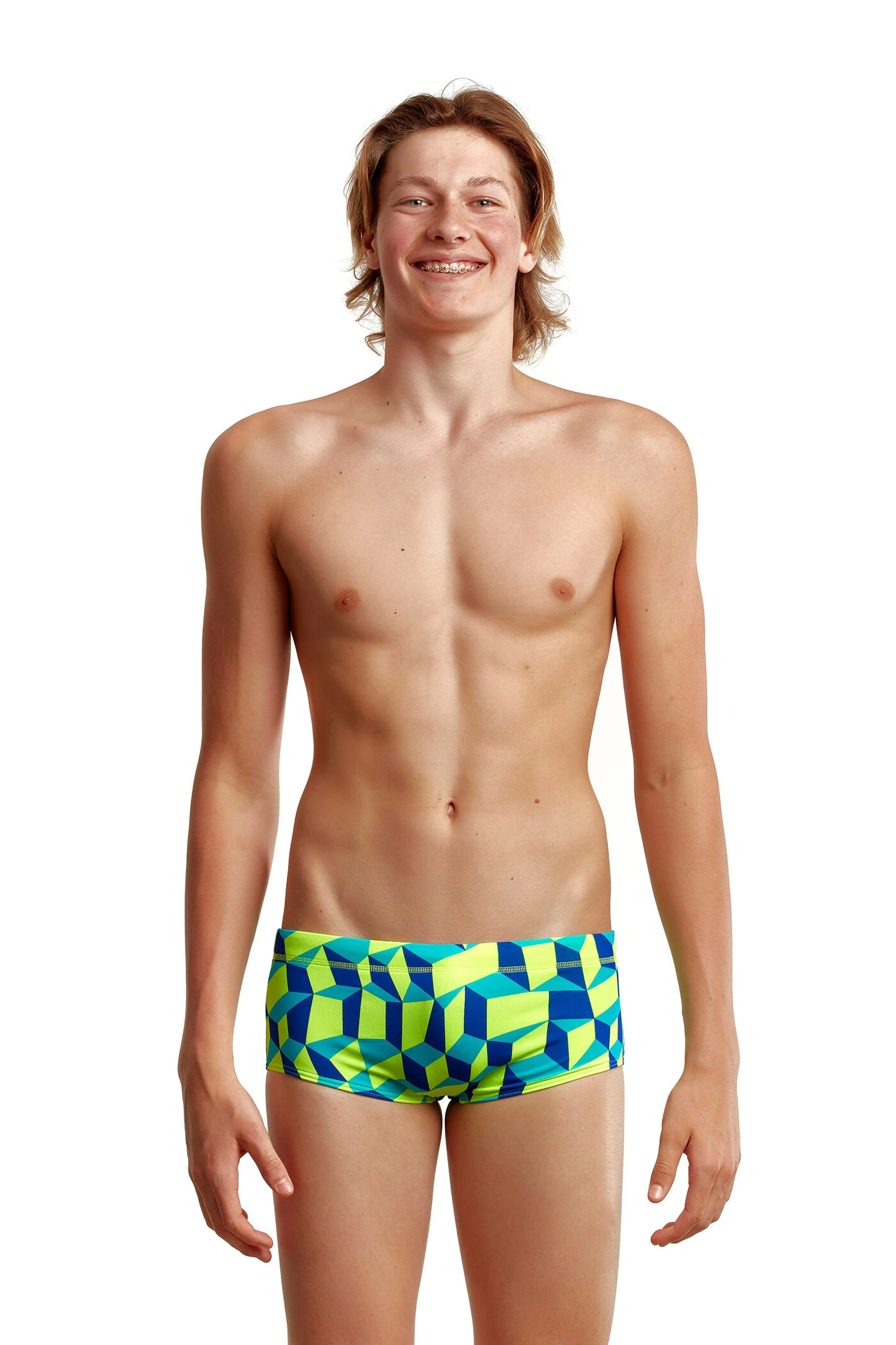 Funky Trunks Classic Trunks Boys, bleu/Multicolore – Image 2