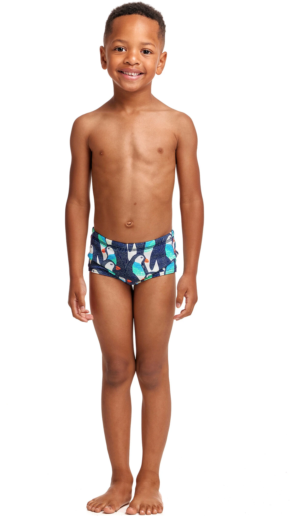 Funky Trunks Printed Trunks Boys, bleu/vert – Image 2