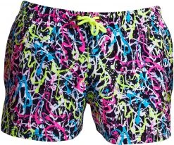 Funky Trunks Shorty Shorts Men, rose/noir