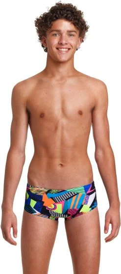 Funky Trunks Sidewinder Trunks Boys, Multicolore