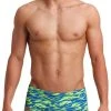 Funky Trunks Sidewinder Trunks Men, gris/noir
