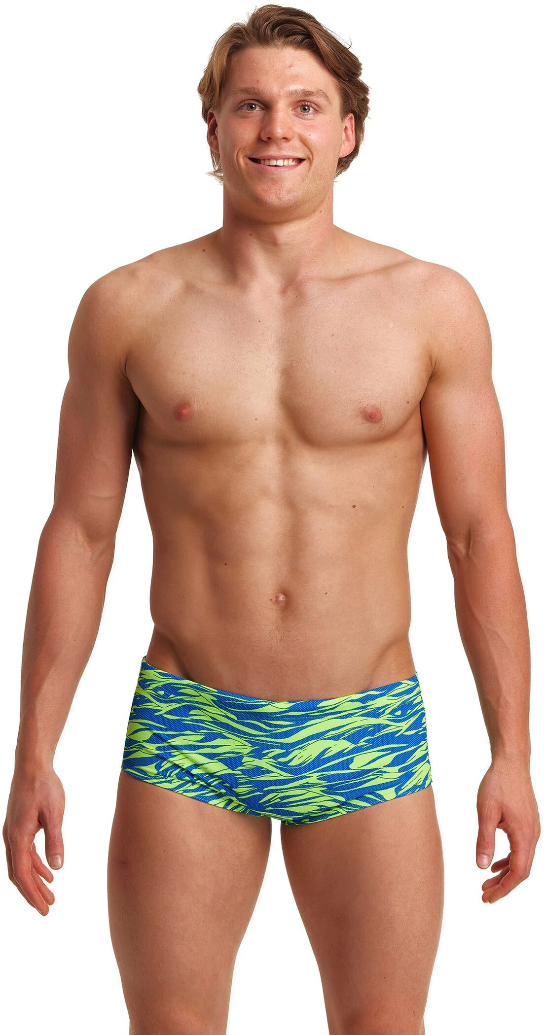 Funky Trunks Sidewinder Trunks Men, bleu/vert