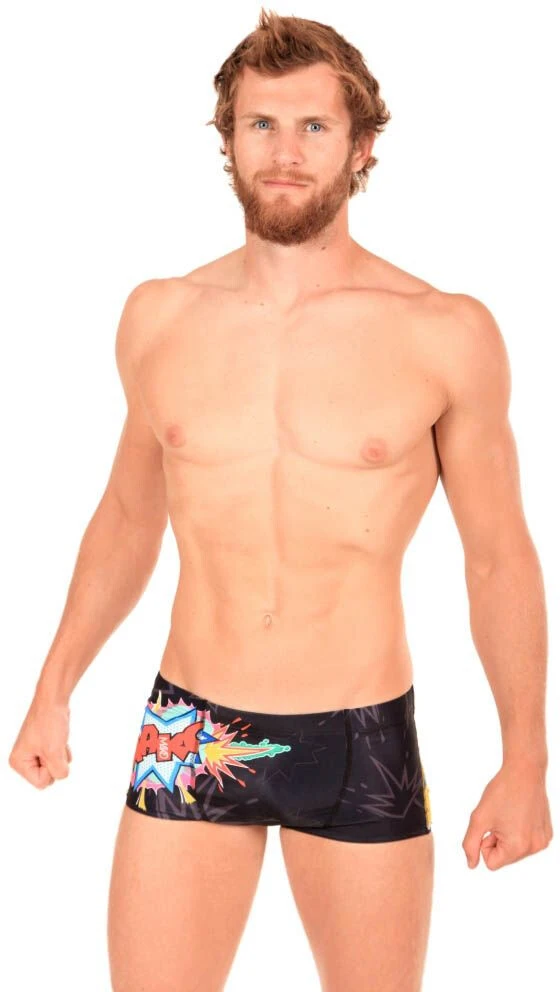 Mako Pop Swim Briefs Men, Multicolore