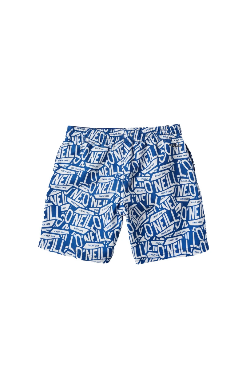 O'Neill Stickerprint Shorts Boys, turquoise/bleu – Image 2