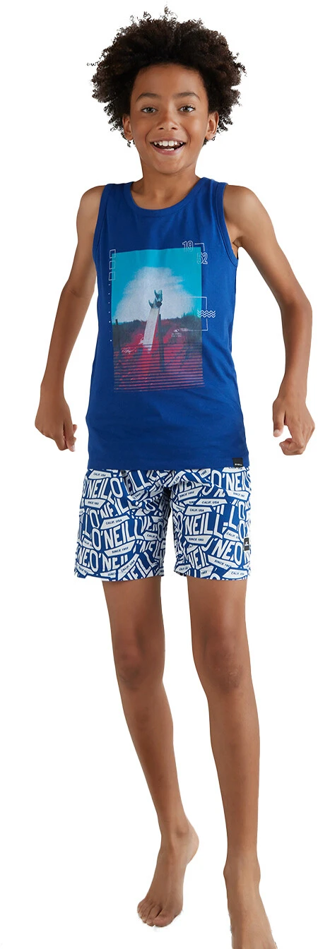 O'Neill Stickerprint Shorts Boys, turquoise/bleu – Image 3