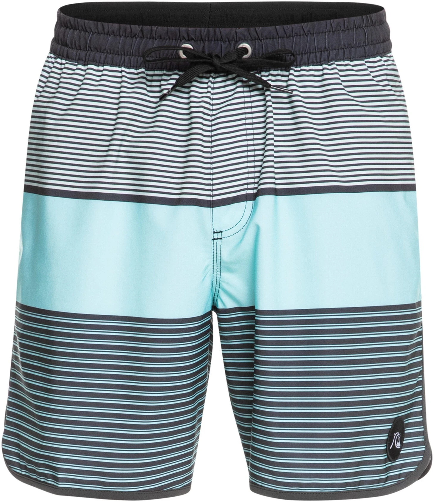 Quiksilver Oceanmade Scallop Volley Shorts Men, gris