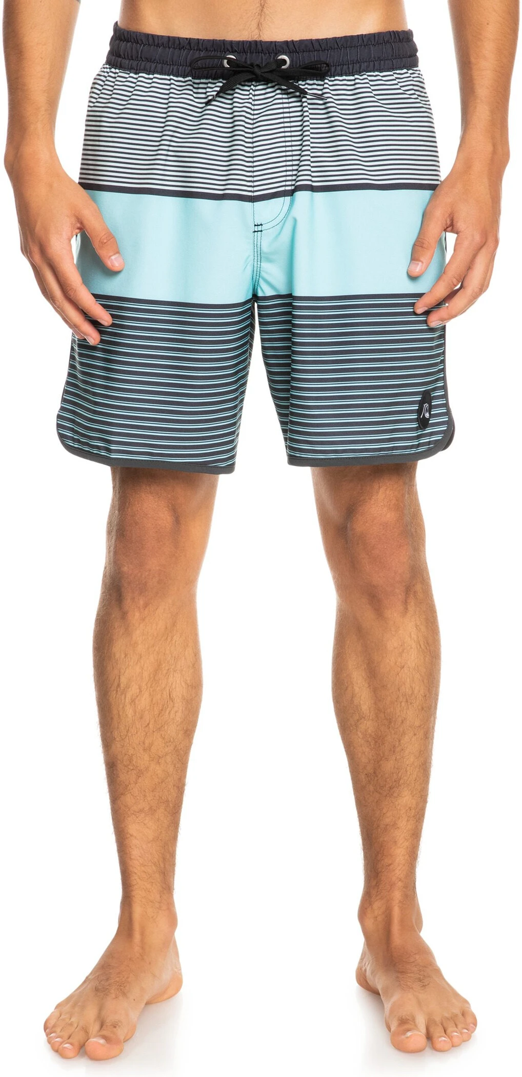 Quiksilver Oceanmade Scallop Volley Shorts Men, gris – Image 2