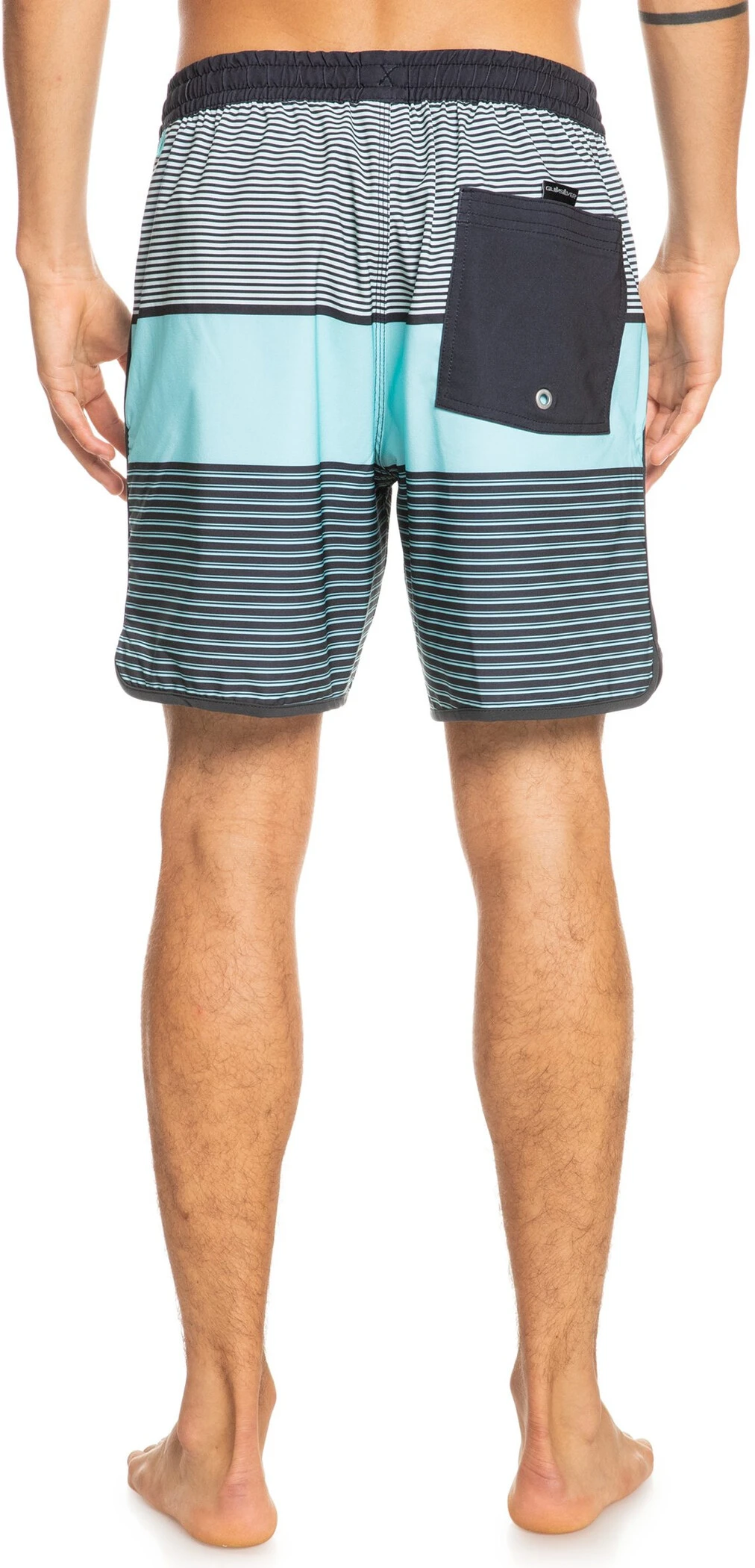 Quiksilver Oceanmade Scallop Volley Shorts Men, gris – Image 3