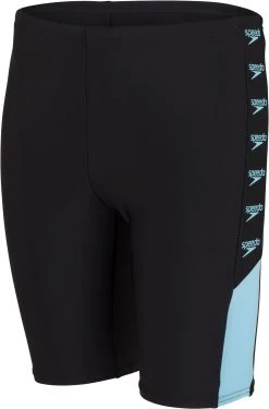 Speedo Boom Logo Splice Jammer Boys, noir