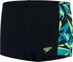 Speedo Hyper Boom Panel Aquashort Boys, noir/Multicolore