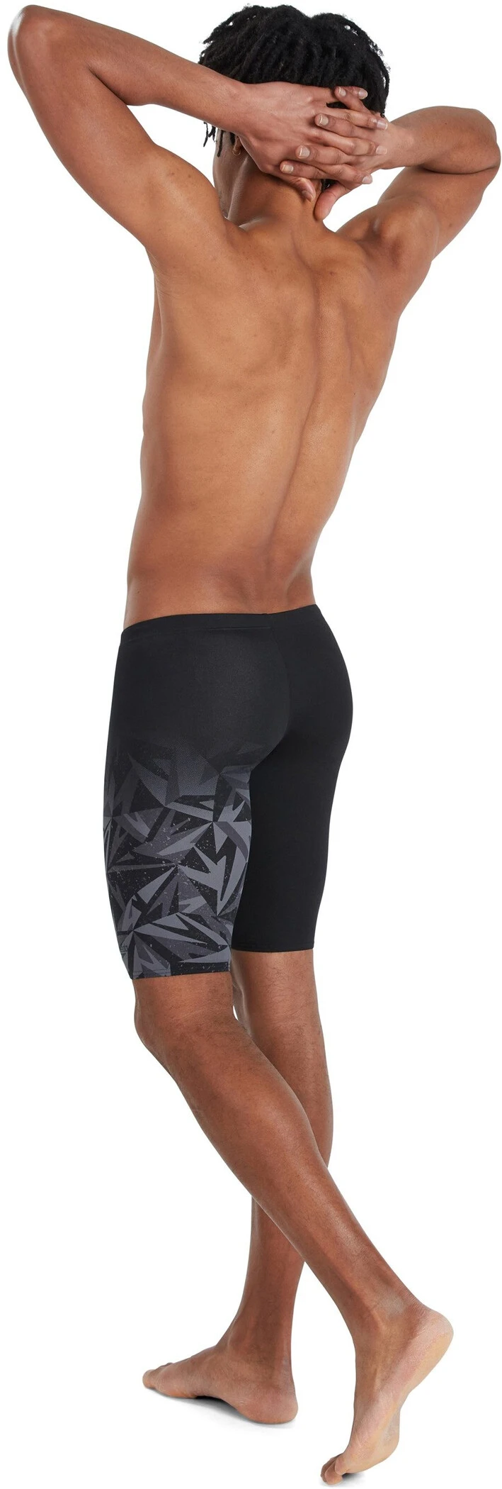 Speedo Hyper Boom Placement V-Cut Jammer Men, noir/gris – Image 3