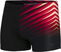 Speedo Placement Aquashorts Men, noir/bleu