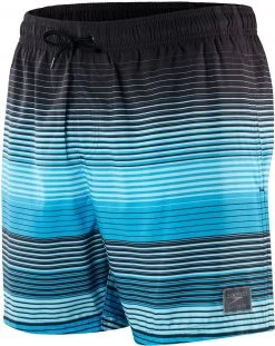 Speedo Placement Leisure 16" Watershorts Men, bleu/noir