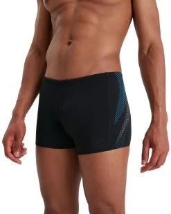Speedo Tech Panel Aqua Shorts Men, noir