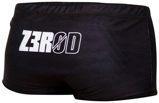 Z3R0D Drag Patchwork Swim Briefs Men, rouge/noir – Image 4