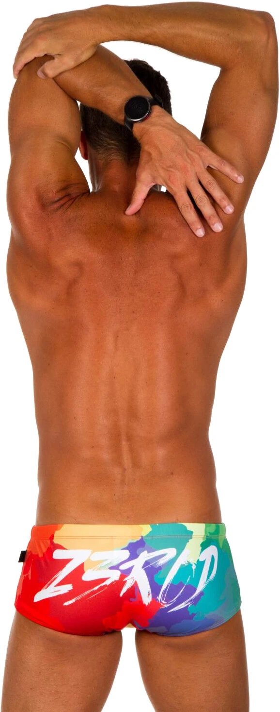 Z3R0D Pastel Swim Briefs Men, Multicolore – Image 4